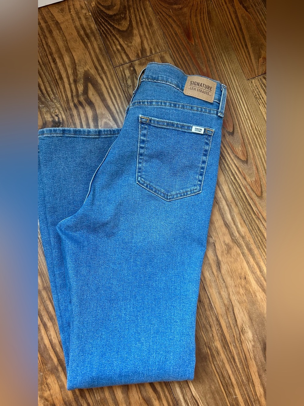 Signature by Levi Strauss Light Blue Wide-Leg Jeans - Picture 5 of 6